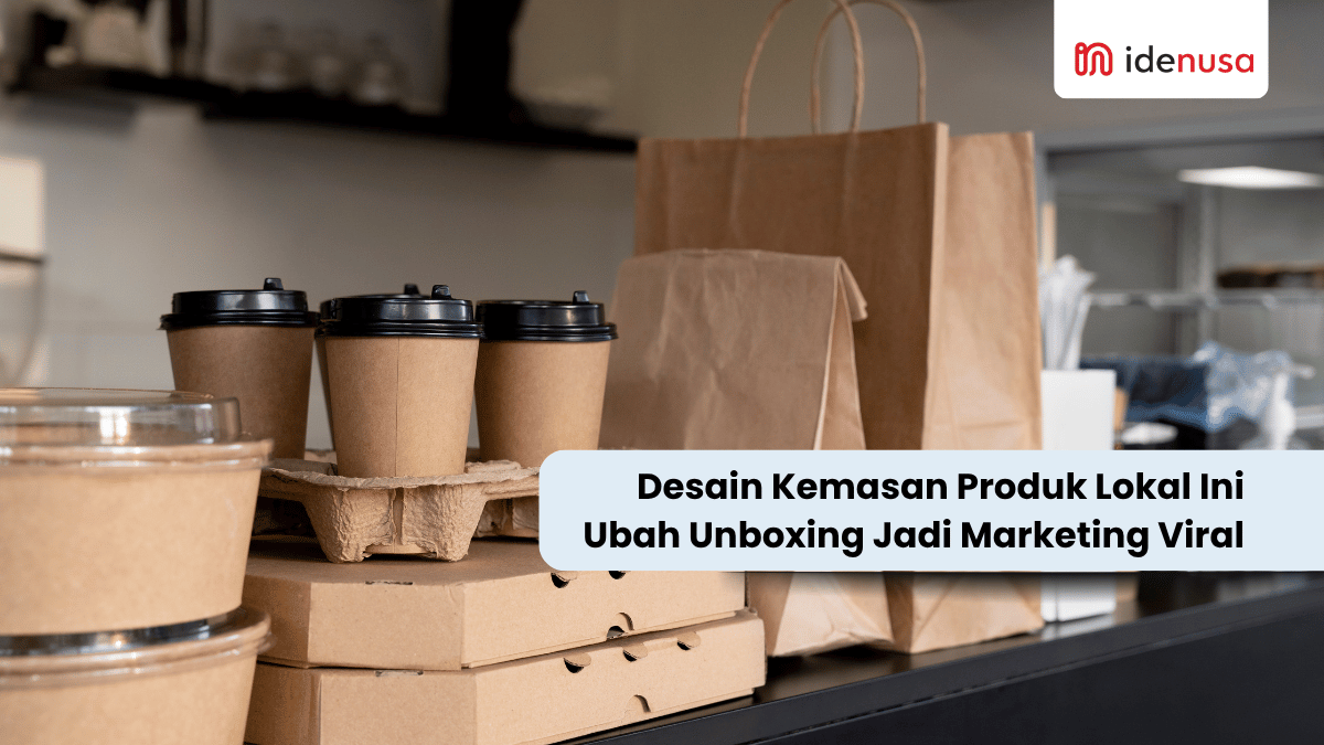 Desain Kemasan Produk Lokal Ini Ubah Unboxing Jadi Marketing Viral