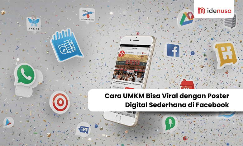 UMKM Bisa Viral dengan Poster Digital Sederhana di WhatsApp & Facebook!