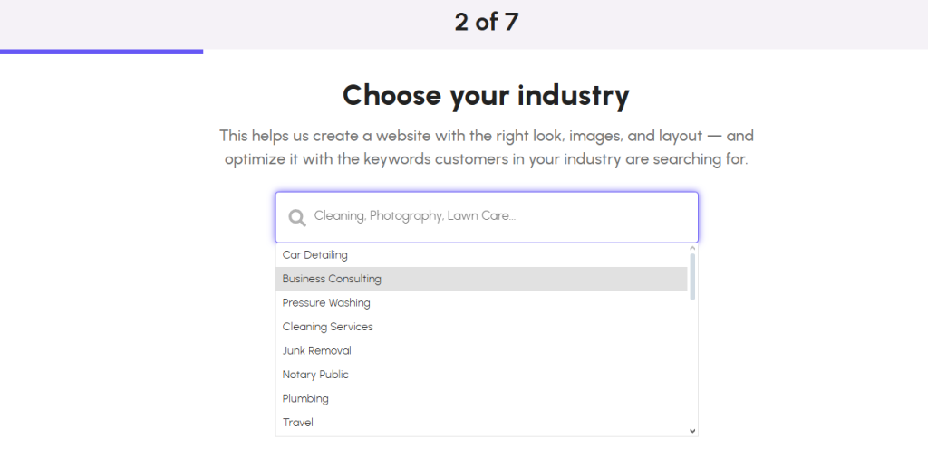AI website generation process - step by step - idenusa.com