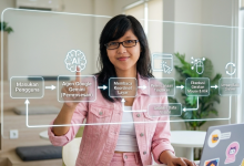 Diagram alur kerja sistem Computer Using Agent Google Gemini - IdeNusa