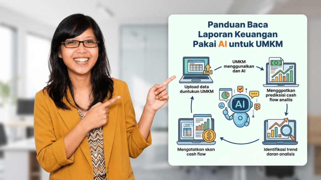 Panduan baca laporan keuangan pakai AI untuk UMKM - IdeNusa.com