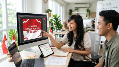 Strategi Desain Konten 17 Agustus - IdeNusa