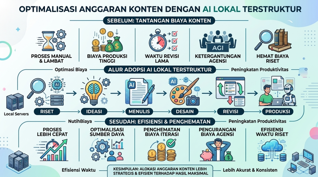 Analisis performa dan efisiensi biaya konten AI - Sahabat-AI Indonesia